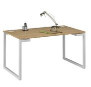 Bureau SUNDAY - 140 cm - Pieds cadre - Chêne