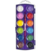 Wonday - 12 pastilles de gouache de couleur + 1 pinceau