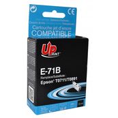 Cartouche compatible Epson T0891 Singe / T0711 Guépard - noir - Uprint