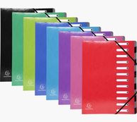 Exacompta Iderama - Trieur extensible 12 positions - disponible dans différentes couleurs