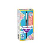 Paper Mate Flair Original - Pack de 12 feutres fins - pointe moyenne - noir