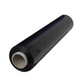 6 bobines Film étirable noir opaque - 17 microns - 45 cm x 300 m