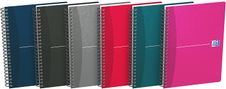 Oxford Office Essentials - Cahier à spirale A5 - 180 pages - ligné - disponible dans différentes couleurs