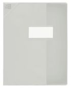 Oxford School Life - Protège cahier - 17 x 22 cm - transparent