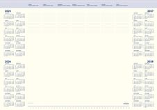 Brepols - Calendrier sous main Office mate - 59 x 41,2 cm