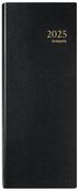 Agenda long Lima Saturnus - 1 jour par page - 12,8 x 33 cm - noir - Brepols
