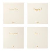 Oberthur Mr & Mrs - Livre d'or 25 x 25 cm - différents modèles disponibles