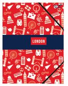 Quo Vadis Union Jack - Chemise à élastiques A4