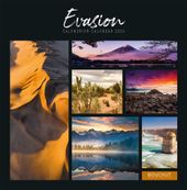 Bouchut Evasion - Calendrier illustré mensuel - 30 x 30 cm