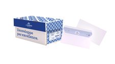 La Couronne - 200 Enveloppes DL 110 x 220 mm - 90 gr - sans fenêtre - blanc - bande auto-adhésive - Ouverture facile
