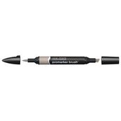 Brushmarker - Stylo pinceau et marqueur - gris chaud