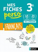 Mes fiches perso Français 3e - révisions brevet 2020