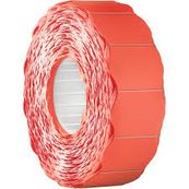 METO Arrow - Boîte de 6 rouleaux de 1000 étiquettes permanentes - 22 x 16 mm - rouge - pour étiqueteuse 2 lignes