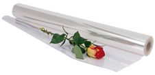 Logistipack - Papier cadeau - film fleuriste 80 cm x 120 m - 30 microns