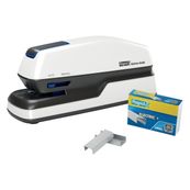 Rapid Optima Grip - Agrafeuse électrique - capacité de 20 feuilles - agrafes Optima HD56
