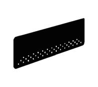 Voile de fond pour bureau bench Leonardo - noir