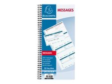 Exacompta - Carnet de messages téléphoniques