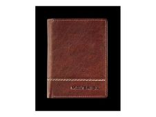 Maverick Rough Gear - Porte-cartes anti-piratage pour 14 cartes - brun