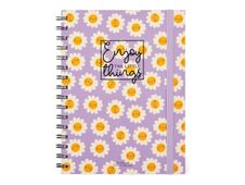 Legami - Carnet de notes 15,5 x 21 cm - 200 pages - marguerite