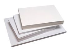 Clairefontaine - Papier dessin à grain - 50 x 65 cm - 125 g/m² - blanc