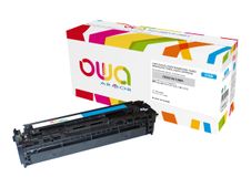 Cartouche laser compatible HP 128A - cyan - Owa K15414OW