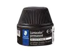 STAEDTLER Lumocolor - Flacon de recharge 20 ml - noir - pour marqueurs permanents Lumocolor 348
