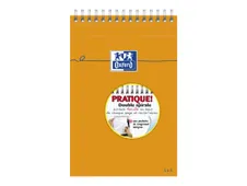 Oxford - Bloc notes à spirale - A5 - 160 pages - petits carreaux - 80G