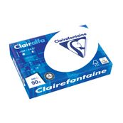 Clairefontaine - Papier blanc - A4 (210 x 297 mm) - 90 g/m² - Ramette de 500 feuilles