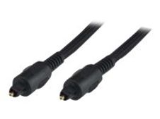 MCL Samar - câble audio optique Toslink HQ tressé (M)/(M) + adaptateur - 3 m