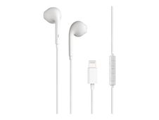 BIGBEN Connected - écouteurs Lightning - avec Télécommande et Micro - Bouton Blanc