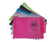 Apli Agipa - Pochette Zipper Bag A6 - disponible dans différentes couleurs