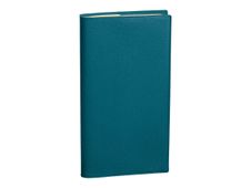 Agenda de poche spiralé Impala Planning 16S - 1 semaine sur 2 pages - 9 x 16 cm - bleu prusse - Quo Vadis