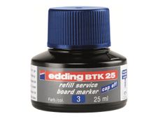 edding BTK 25 - Recharge d'encre marqueur pour tableaux blancs - bleu
