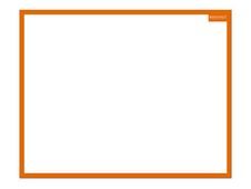 Bouchut - Ardoise rigide effaçable - 21 x 26,5 cm - double face