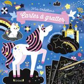 Pochette Cartes à gratter - Licornes et chevaux