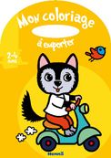 Mon coloriage à emporter (2-4 ans) : Loup