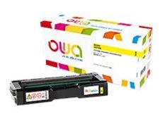 Cartouche laser compatible Ricoh 407546 - jaune - Owa K16092OW