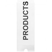 Probeco - 6 Porte-étiquettes adhésives - 46 x 75 mm