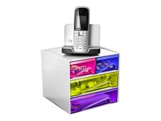 CEP MyCube Happy - Module de classement 4 tiroirs - multicolore