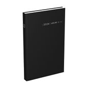 Lecas Carré Euro Centimes - Agenda 1 jour par page - 14 x 22 cm - noir
