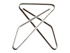Exacompta - 50 Trombones attaches croisées - 50 x 60 mm