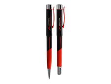 Vuarnet Aspen Sport - Parure de stylo à bille et stylo plume - gris et noir