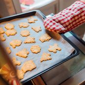 Set de 5 emporte-pièces avec timbre à biscuits