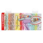 STABILO swing cool  - 18 surligneurs : 12 Pastel + 6 NatureCOLORS
