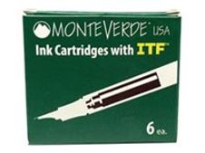 Monteverde - Boîte de 6 cartouches d'encre - mauve