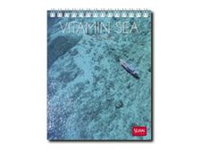 Legami Photo Collection - Calendrier 2024 - 12 x 14,5 cm - vitamines de la mer