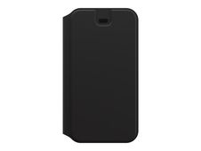 OtterBox Strada Series Via - étui à rabat pour iPhone 12, 12 Pro - noir