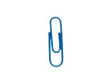 Sign - 100 Trombones attache-lettres - 28 mm - couleurs assorties