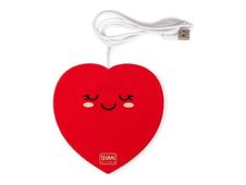 Legami - Chauffe-tasse USB - cœur