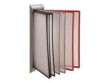 Promocome - Lutrin de comptoir mural plastique - fourni avec 10 pochettes A4 multi-coloris